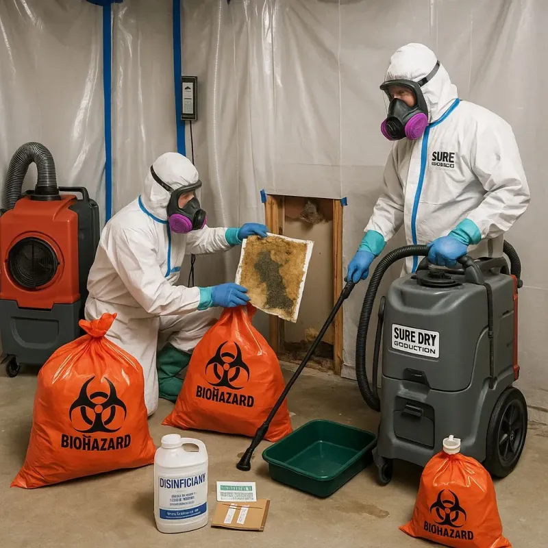 Contaminated Water Handling Protocols process in North Oaks, MN