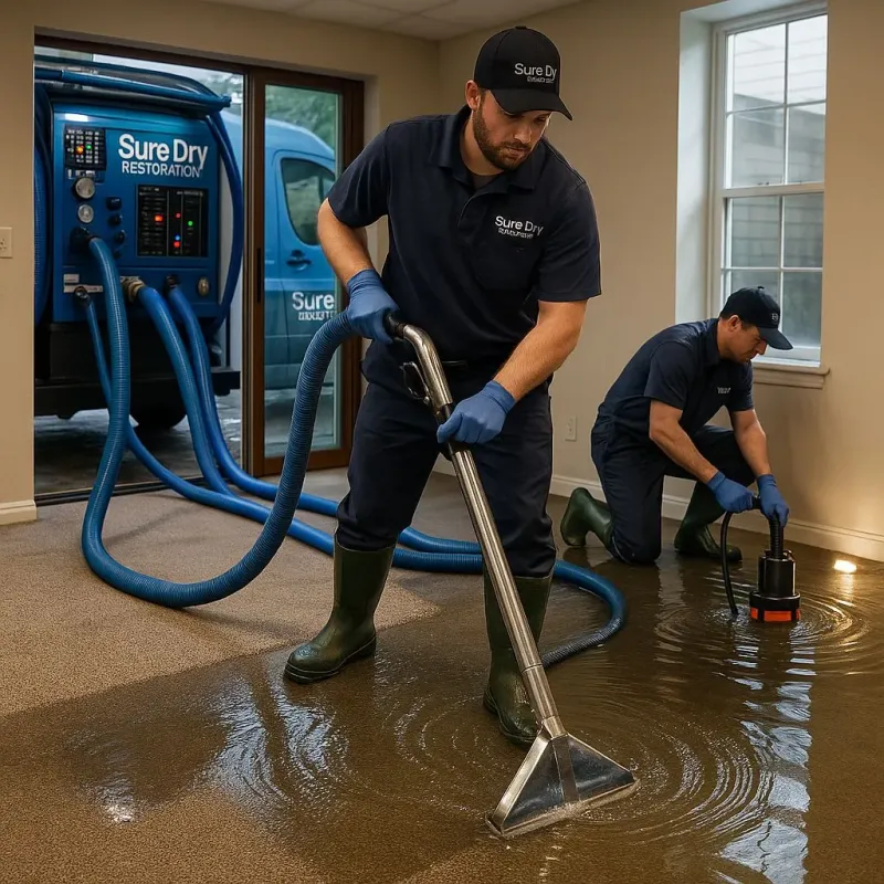 Water Extraction and Removal process in North Oaks, MN